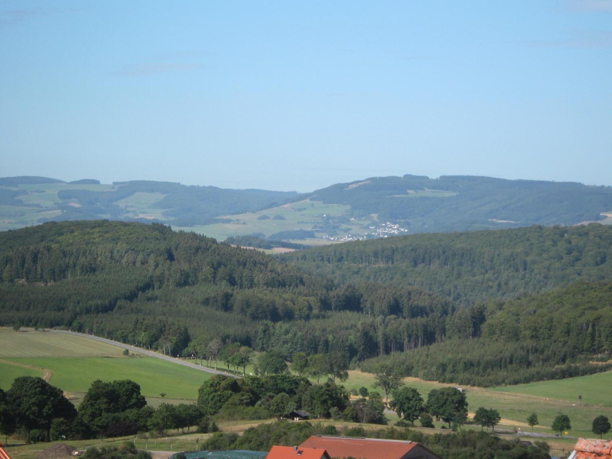 Ferienwohnung Sauerland Panorama Korbach Exterior foto